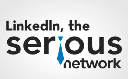Linkedin the serious network