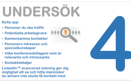 Undersök LinkedIn profilen