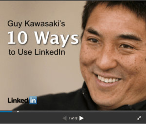 Guy Kawasaki 10 sätt använda Linkedin