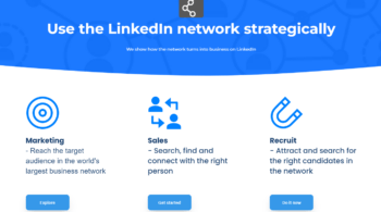 use the linkedin network strategically