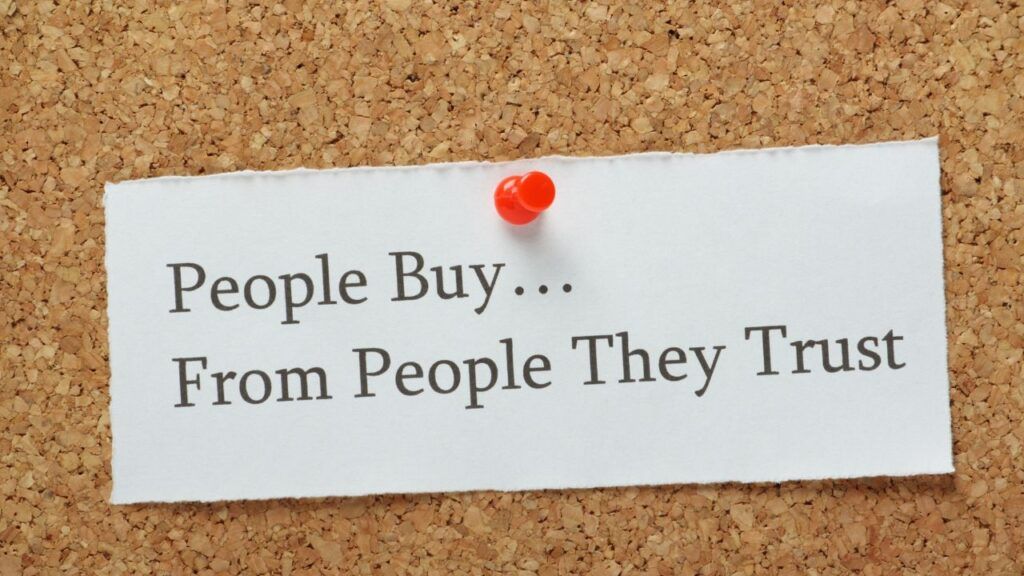 Marketing qualified leads vs people buy from people they trust